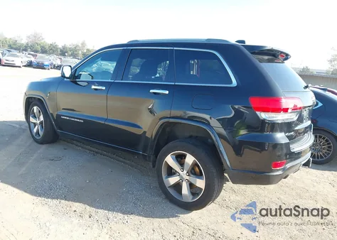 2014 Jeep Grand Cherokee Overland z USA, uszkodzony, nr VIN 1C4RJFCT7EC187188